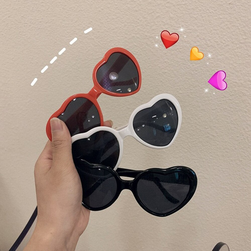 INS Heart or Flower Shaped Light Effects Glasses